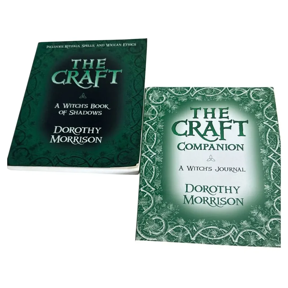 The Craft & Companion Journal Dorothy Morrison Wicca Witchcraft Spell Book Set